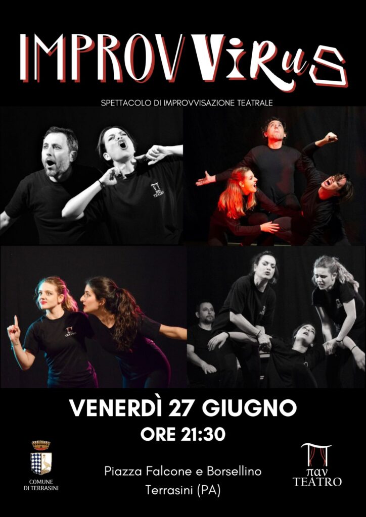 Locandina spettacolo ImprovVirus